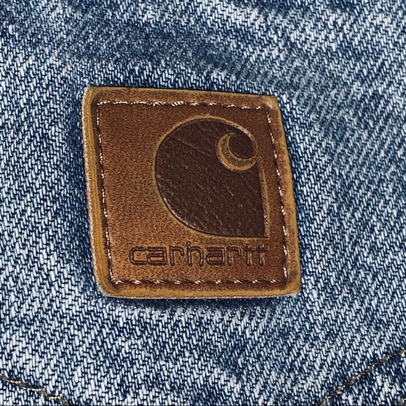 Mens Carhartt Denim Traditional Fit Jeans 40 x 32 - Picture 6 of 8